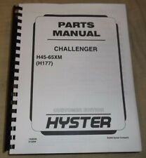 MANUAL DE PEÇAS DE EMPILHADEIRA HYSTER CHALLENGE H45XM H50XM H55XM H60XM H65XM (H177), usado comprar usado  Enviando para Brazil