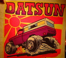 Usado, DATSUN PICK UP TRUCK 1970'S VINTAGE IMPORTADO CARRO FERRO NA TRANSFERÊNCIA B-25 comprar usado  Enviando para Brazil