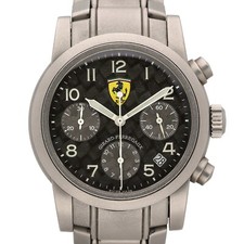 Girard-Perregaux Ferrari 8020 Gents 38mm cronógrafo automático mostrador preto carbono comprar usado  Enviando para Brazil