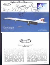 Concorde cover signed for sale  GUILDFORD
