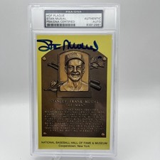 Stan musial signed d'occasion  Expédié en Belgium