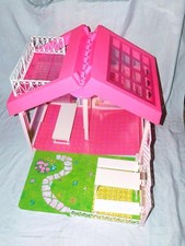 Usado, Estojo de transporte portátil dobrável Barbie Fold 'n Fun 1992 casa de bonecas Mattel rosa comprar usado  Enviando para Brazil