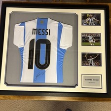 Messi signed argentina for sale  CORBY