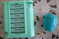 Pillendose box tage gebraucht kaufen  Meerane