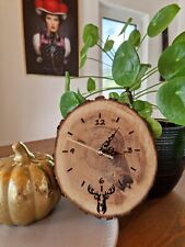 Wanduhr holz baumscheibe gebraucht kaufen  Lahr