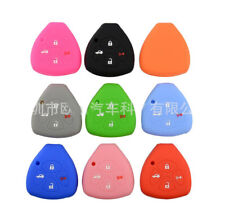 Capa silicone fit TOYOTA Corolla Camry controle remoto 4 botões chaveiro inteligente   comprar usado  Enviando para Brazil