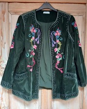 Monsoon embroidered velvet for sale  BRIDLINGTON