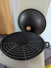 Wok pfanne gusseisen gebraucht kaufen  Pfinztal