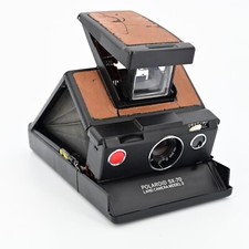 Usado, Câmera SLR dobrável Polaroid SX‐70 Land modelo 3 preta 1973 produção inicial comprar usado  Enviando para Brazil