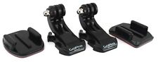 2 fivelas de gancho J de superfície vertical GoPro GENUÍNAS 1 curvas e 1 montagem adesiva plana comprar usado  Enviando para Brazil