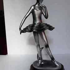 Ballerina statue. silver for sale  Ellenville