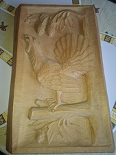 Holzrelief holzschnitzerei fas gebraucht kaufen  Kirn