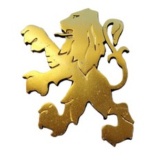 Lion calandre logo d'occasion  Sainte-Marie-aux-Chênes