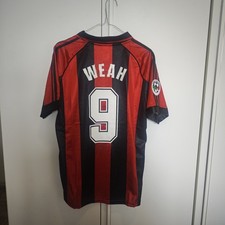 Maglia weah milan usato  Vigevano