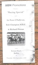 Horse racing memorabilia for sale  NEWTOWNARDS