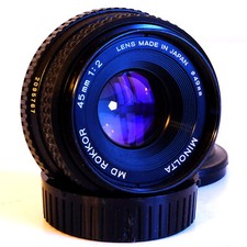 Minolta rokkor lens d'occasion  Chazay-d'Azergues