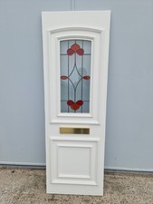 White pvc door for sale White pvc door for sale  WREXHAM