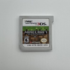 Jogo Minecraft DS New Nintendo 3DS Edition - Cartucho Nintendo 3DS testado funciona comprar usado  Enviando para Brazil