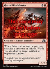 Mtg gastal blockbuster usato  Italia