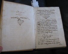 1668 manoscritto instituto usato  Roma