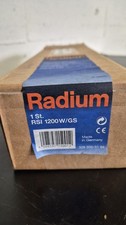 Radium rsi 1200w gebraucht kaufen  Gauting