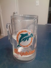 Caneca de cerveja Miami Dolphins freezer vintage marca pato rara comprar usado  Enviando para Brazil
