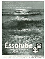 Publicité ancienne essolube d'occasion  France