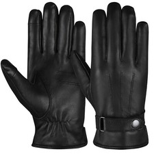 Echte lederhandschuhe fleece gebraucht kaufen  Deutschland
