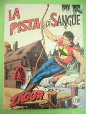 Zagor scritta rossa usato  Castel San Giorgio