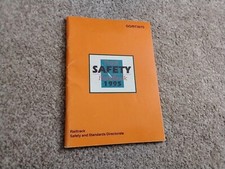Railtrack track safety for sale  OSWESTRY