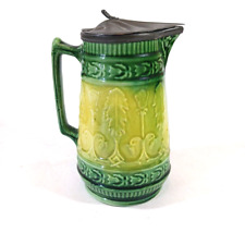 Antique majolica syrup for sale  Florence