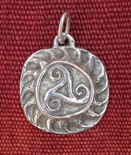 Toulhoat pendentif argent d'occasion  Saint-Jean-de-Boiseau