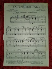 Amore baciami sheet for sale  ASHFORD