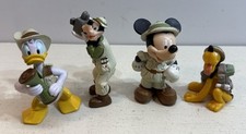 Bonecos Disney World Animal Kingdom PVC safári Mickey, Donald, Pateta, Plutão comprar usado  Enviando para Brazil