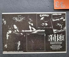 Álbum promocional Celtic Frost The Downfall Of Civilization anúncio impresso 1986 comprar usado Álbum promocional Celtic Frost The Downfall Of Civilization anúncio impresso 1986 comprar usado  Enviando para Brazil