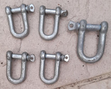 Small d shackles for sale  BEDFORD