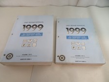 Manual de reparación de taller de servicio unitario 1999 todos los turismos y camiones ligeros segunda mano  Embacar hacia Mexico