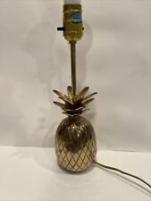 Luminária de cabeceira escultural Hollywood Regency bronze polido abacaxi comprar usado  Enviando para Brazil