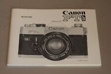 Canon ftb anglais d'occasion  Cosne-Cours-sur-Loire