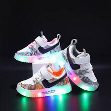 Sapatos infantis para bebês meninos meninas crianças iluminadores tênis flash LED comprar usado  Enviando para Brazil