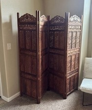 Teak room divider for sale  Puyallup