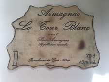 Etiquette armagnac tour d'occasion  Avignon