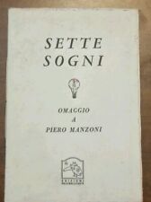 Sette sogni omaggio usato  Bergamo