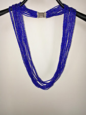 Collier perles verre d'occasion  Paris XI
