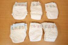 Vintage Pampers Pieluchy Pieluchy Wzór niedźwiedzia lata 90. Nieużywane RZADKIE x6 Pakiet na sprzedaż  Wysyłka do Poland