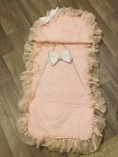Pink frilly pram for sale  UK