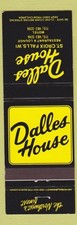 Matchbook cover dalles d'occasion  Expédié en Belgium