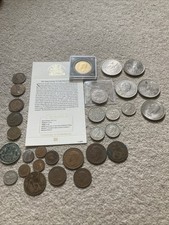 Vintage british coins for sale  LOUGHBOROUGH