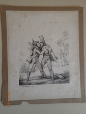 Lithographie 1818 horace d'occasion  L'Argentière-la-Bessée