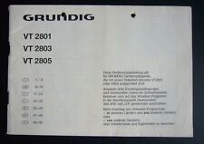 Grundig bedienungsanleitung ge gebraucht kaufen  Gießen